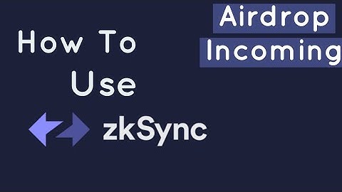 zkSync Airdrop incoming! The next biggest Airdrop in the history crypto.