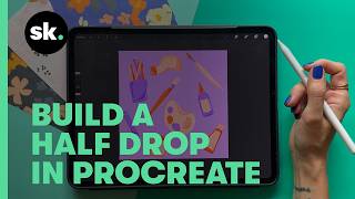 20 Days of Procreate Play | Day 12: Create a Half Drop Pattern