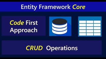 Entity Framework Core Code First CRUD Operations in ASP.NET CORE Application