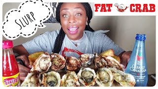 Oysters Mukbang :: Slurping Sounds