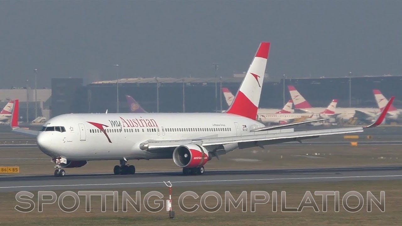 VIENNA AIRPORT | Spotting Compilation Part V - YouTube