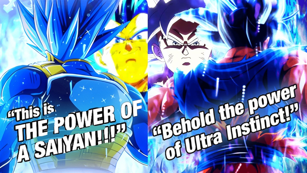 LR ULTRA INSTINCT GOKU AND EVOLUTION BLUE VEGETA ARE GODS AMONGST MEN! (Dokkan Battle)
