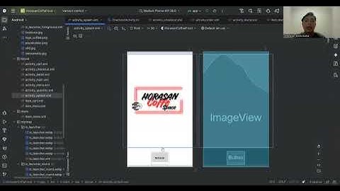Project UAS Pemrograman Perangkat Bergerak B. Aplikasi Android Studio Horasan Coffe Food.