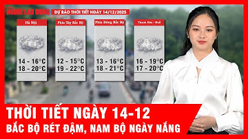 Thời tiết ngày 14-12: Bắc Bộ rét đậm, Nam Bộ ngày nắng | Tin tức