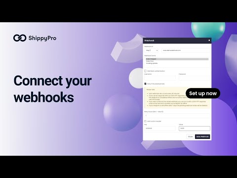How to connect a Webhook
