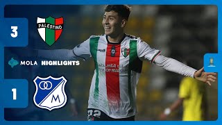 PALESTINO vs MILLONARIOS 3-1 | COPA LIBERTADORES | MOLA TV