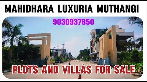 9030937650 - Mahidhara Luxuria || Muthangi Pocharam || Hmda Plots And Villas For Sale