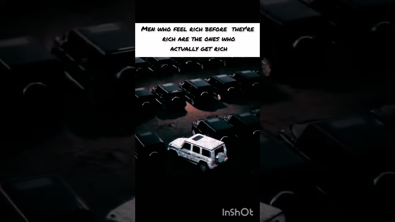 Act rich before you’re rich — that’s the mindset 💰 