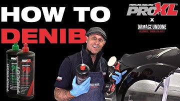 How To Denib a Clearcoat - ProXL & Damage Undone