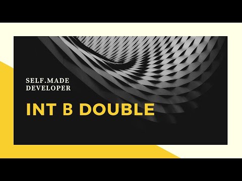 Видео: Как преобразовать int в double?