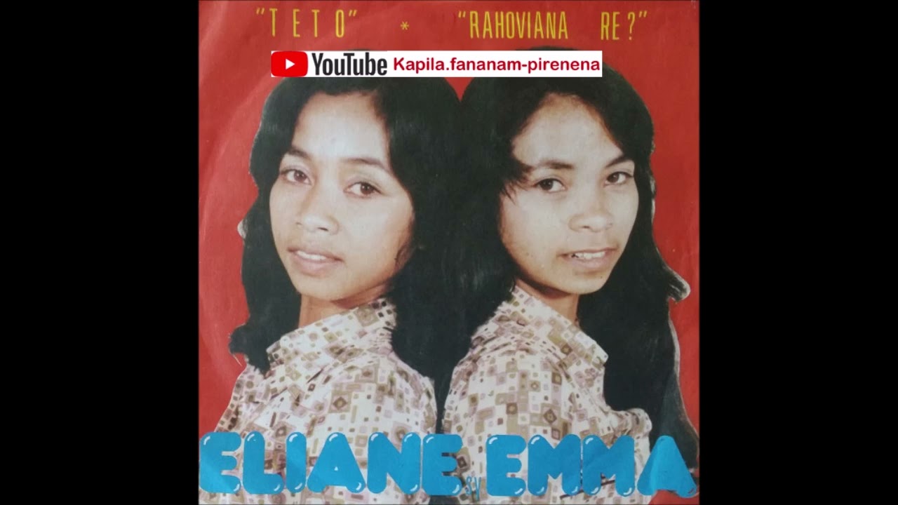Eliane sy Emma - Rahoviana re ? (Discomad original 45 tours) - Madagascar.