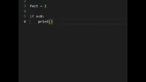 Factorial of a number. #coding #python #foryou #viral #programming #datascience #javascript