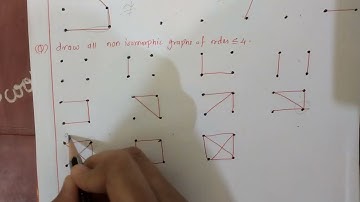 NON-ISOMORPHISM IN GRAPHS. ||| solved textbook exercises. #graph #isomorphism #graohtheory
