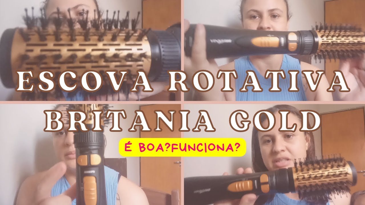 ESCOVA ROTATIVA BRITANIA 1300 W