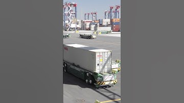 LONG BEACH: THE FIRST FULLY AUTOMATED CONTAINER TERMINAL IN US | Container Planet #shorts