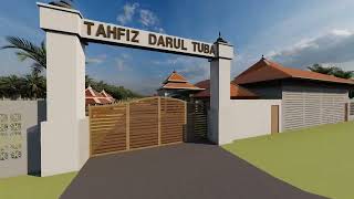 Animation 3D Building Architecture  Untuk Tahfiz Al Quran Darul Tuba