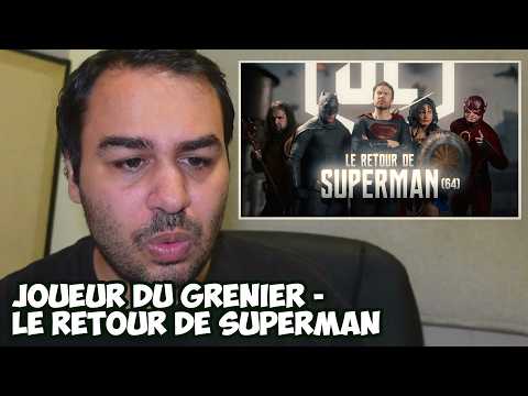 British Reaction To Joueur du Grenier - LE RETOUR DE SUPERMAN