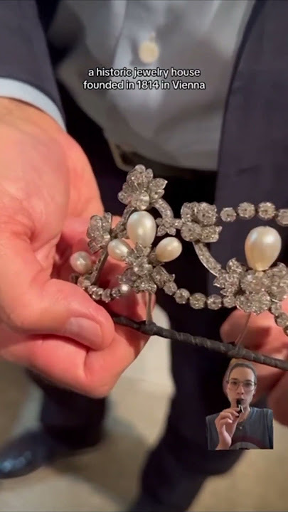 Diamond and Pearl Tiara Coming to Sotheby's Auction House | #tiara #diamondtiara #pearltiara