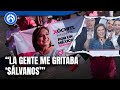 Xóchitl Gálvez llegó motivada al debate por 