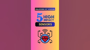 5 High Impact IoT Sensors | Techypreneur #shorts #shortfeed #iot #sensor #highimpact