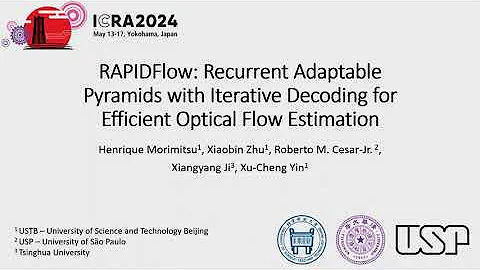 ICRA 2024 - RAPIDFlow - Optical flow estimation