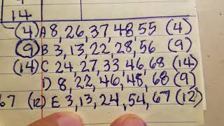 Mega Million numbers for 14 August 2020