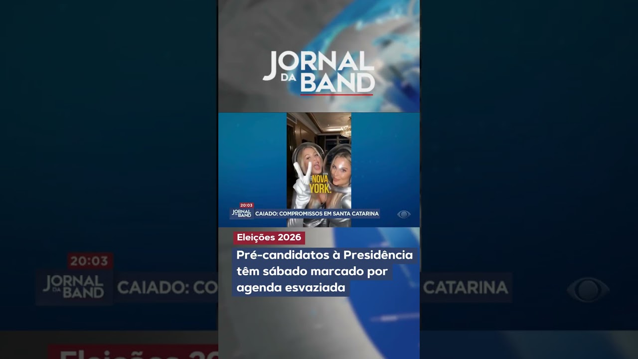 Pré-candidatos à Presidência têm sábado marcado por agenda esvaziada