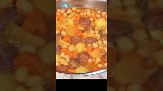 GARBANZOS ESTOFADOS CON CHORIZO