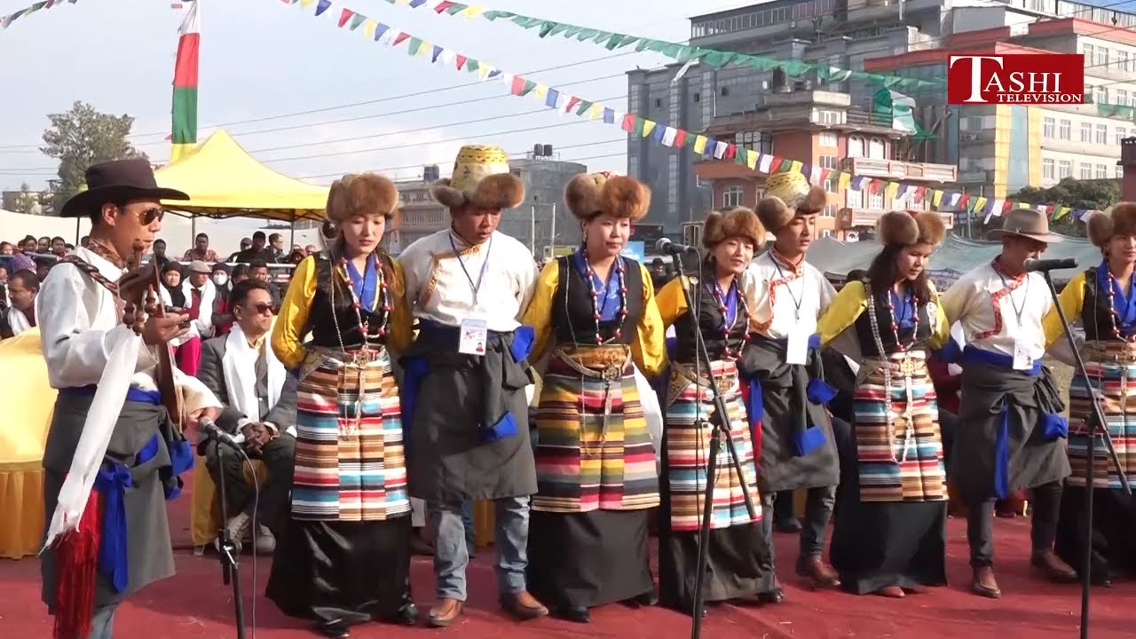 Syabru dance by Himalayan Sherpa Culture Center | Gyalpo Losar 2147 | Tashi Television | Thalo Lemo