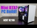 Ryzen 3800X Mini ITX PC Build! NZXT H210i