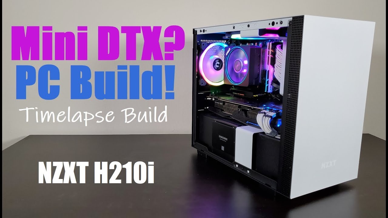 Ryzen 3800X Mini ITX PC Build! NZXT H210i - YouTube
