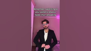 Remember, switching to your pistol is always faster than reloading #shorts