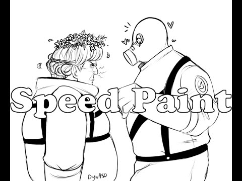 Classic and TF2 Pyro Speed Paint - YouTube