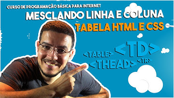 Criando Tabela no HTML Passo a Passo - Aprendendo table, thead, caption, tbody, tr, td e th