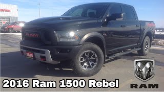 2016 Ram 1500 Rebel: Start Up, Exterior, Interior, Test Drive & Full Review