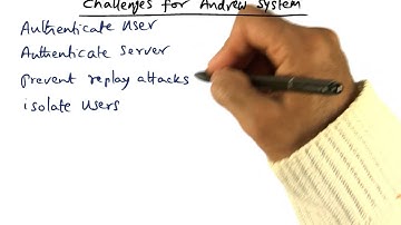 Challenges for Andrew System - Georgia Tech - Advanced Operating Systems