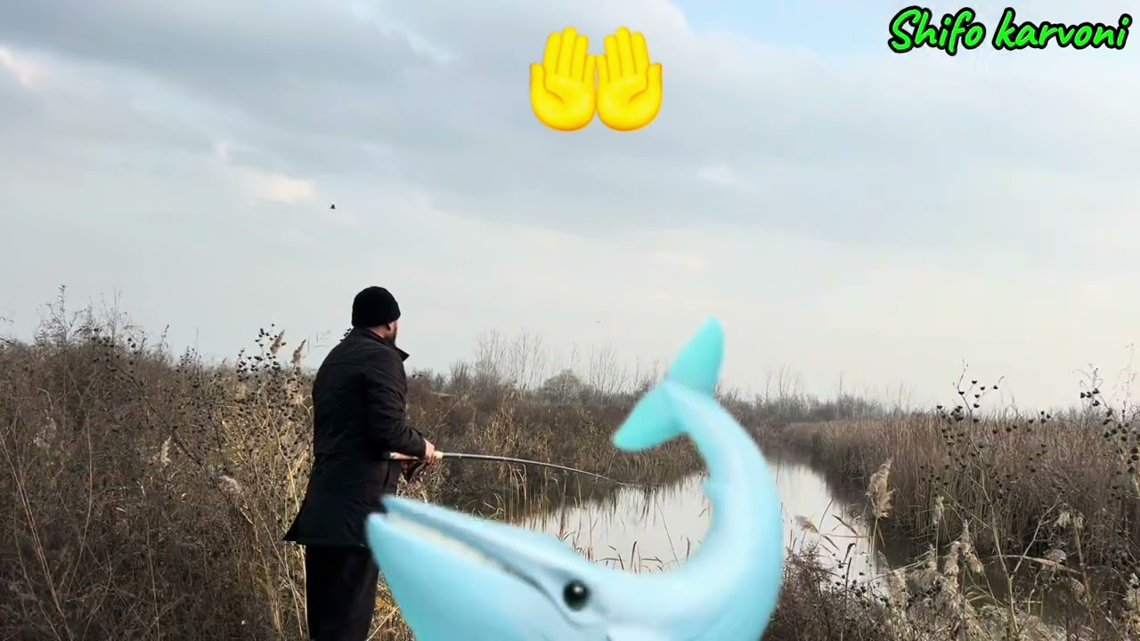 Qishning brinchi kuni katta sazan bilan boshlandi kutulmaganda it kelib qoldi🐩🙀