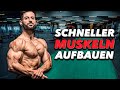 Mehr Muskeln in weniger Zeit aufbauen! (Minimalsten Training)