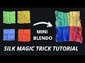 MINI BLENDO | SILK MAGIC TRICK TUTORIAL 🎩🪄 #magic #tricks #viral #trending #viralvideo #trend