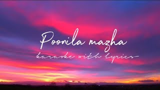 Poonila Mazha Song Karaoke With Smalayalam song nostalgia 90severgreen evergreenhits