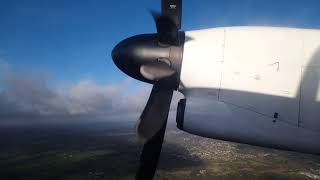 Taking off at Manchester Airport