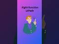 Right function in UiPath #strings#shorts #uipathdeveloper