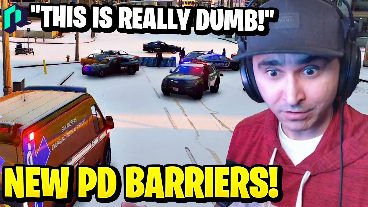 Summit1g Reacts to NEW PD Rules & Equipment after this happens! | GTA 5 NoPixel RP