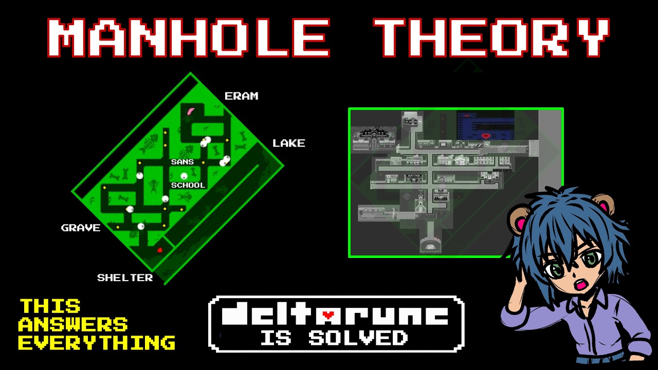 HUGE LORE DROP: Jackenstein GIVES US THE SEWER MAP? Hometown is EXPOSED! | Deltarune: Manhole Theory