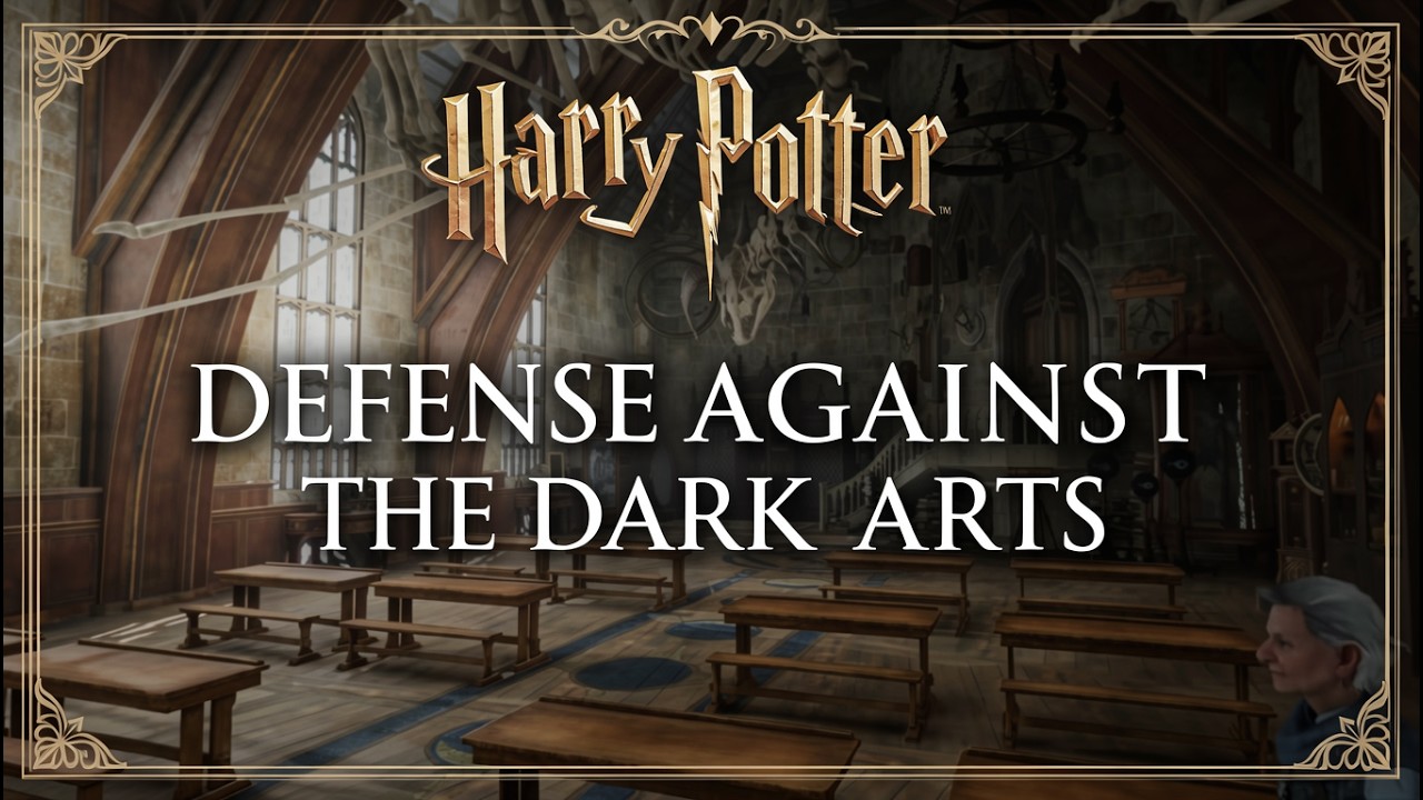 Defense Against the Dark Arts | Ambient Sounds - Practising spells & Studying | Hogwarts Legacy