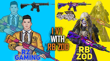 The Fool M416 Player Vs RZ GAMING • BGMI Challenge • 1v1 • Pubg Mobile