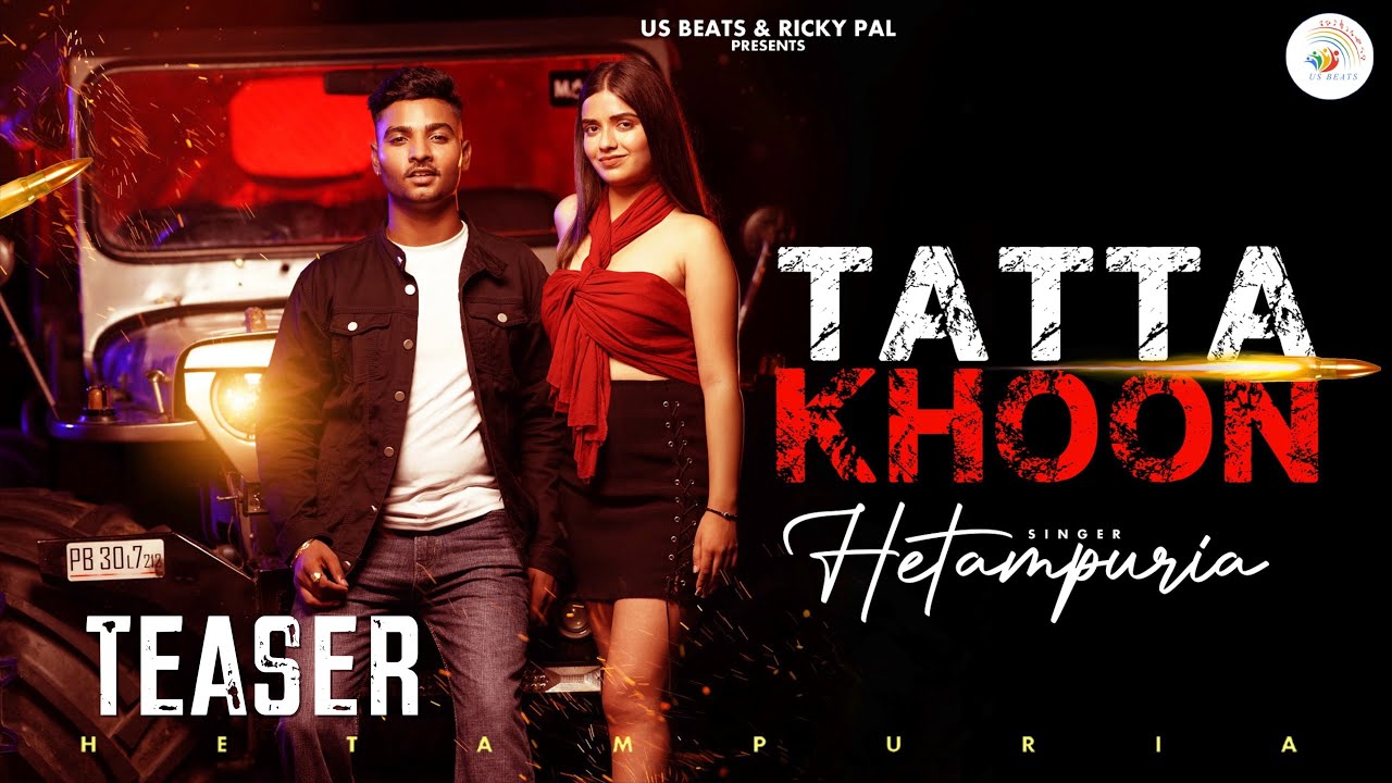 TATTA KHOON  TEASER  HETAMPURIA  RICKY PAL  NEW PUNJABI SONG 2023