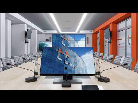 Обзор реализованного проекта конференц-зала компании Т+