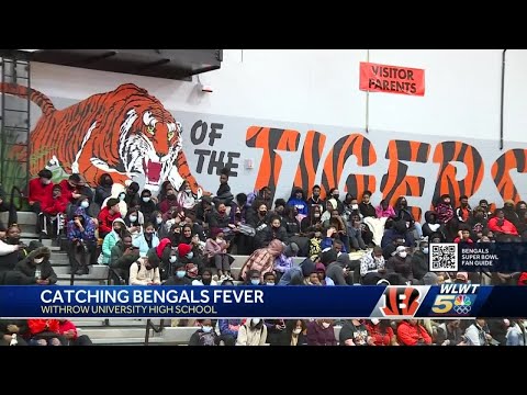 Withrow University High School catches Bengals fever