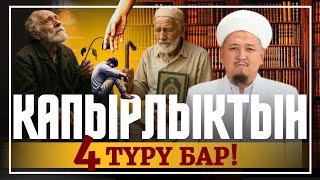 картинка: КАПЫРЛЫКТЫН 4 ТҮРҮ БАР!